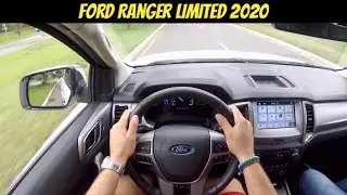 Ford Ranger 2020 Limited - Test Drive - POV - Consumo - Desempenho