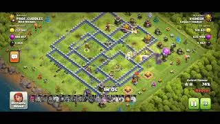 Fully Max Th12 Queen Walk Bowlers Attack Clash of Clans.
