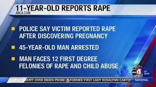 11-Year-Old Reports Rape in Salt Lake City; 45-Year-Old Man Arrested