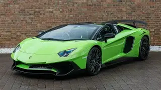 Lamborghini Aventador SV Roadster - Verde Ithaca - Walkaround, Interior - High Quality