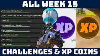 STREAMED: WEEK 15 XP COINS & CHALLENGES! 20 COINS TODAY! Season 6 incoming! [Fortnite Season 5]
