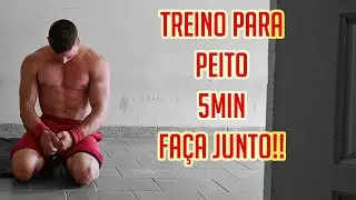 Treino Intenso para Peito | 5 min | Faça Junto (2022)