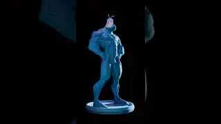 The Tick Speedsculpt. #3d #art #digitalart #blender #thetick #superhero #fyp #digitalart #creative