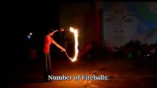 Fire Whip - 11 Fireballs on a Single Fuel Dip