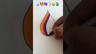 Satisfying creative art 💧🦊🫐🍨🐥🐍#art #trending #youtubeshorts #shorts #satisfying #shortsfeed