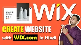 How to Make a Website in Wix || Wix Tutorial for Beginners in Hindi | Only for Designs
