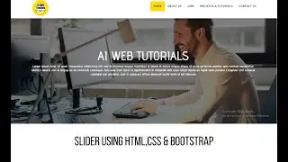 how make carousel in website using html, css & bootstrap