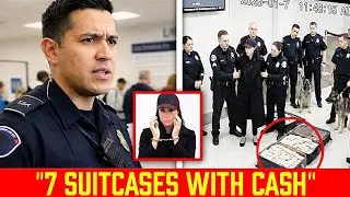 Meghan Arrested! LAX Airport Security Releases Her Footage - 7 Suitcases With Cash, K-9 Dogs Alerted