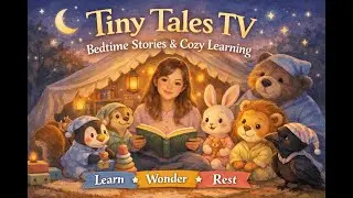 8 Gentle Bedtime Stories & Poems for Kids | Calm Learning & Friendship | Tiny Tales TV