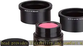AmScope - 40X-2500X LED Digital Binocular Compound Microscope with 3D Stage + 5MP USB Camera