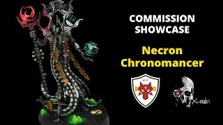 Commission Showcase - Necron Chronomancer - Xunobi Studio