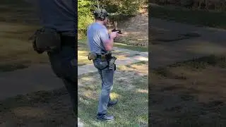 Working on draw time #shooting #gun #range #flatrange #larp #glock
