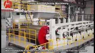 Fully Automatic Hatschek Box Forming Sheet Fiber Cement Board Production Line