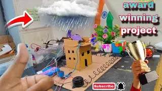 Barish ke ate hi alarm chalu project kaise banaen?? Inspire project ideas for science exhibition