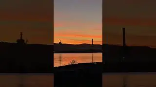 Breathtaking Norway Sunset: When the Sky Burns Gold in 4K 🌅 #sunset #sunrise #drone
