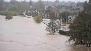 Storm Babet causes flooding in Scotland