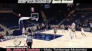St. John's Malu Tshitenge-Mutombo's game highlights in 63-38 State Tournament Championship win!