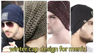 winter cap design for men's
