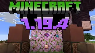 All THINGS Added Minecraft 1.19.4! OVER 100 FEATURES! Minecraft 1.20 and 1.19.4 News!