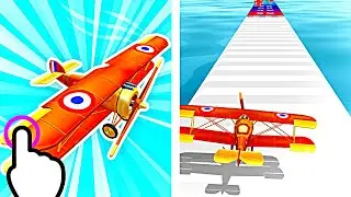Plane Evolution 3D - Plane Evolution Run - All Levels iOS Android GamePlay