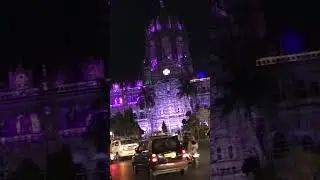 Magical Night View of Mumbai CST | Urban Nightscape💗