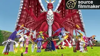 DigitalShow - SFM: Digimon SATAM Opening (Digimon x Sonic SATAM) [Powerful Thing Alive]