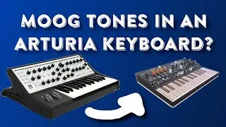 Я засэмплировал Moog Sub Phatty на своем Arturia Microfreak.