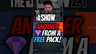 MLB The Show 21 Diamond Dynasty FREE PACK Diamond Pull!?! [Pack Opening]