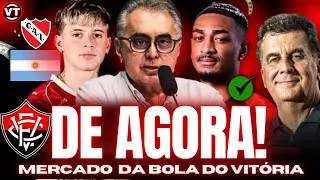 🚨ARGENTINO NO VITÓRIA? APUREI SOBRE O PONTA!  DERICK PRÓXIMO DE FECHAR COM O VITÓRIA!