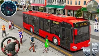 Offroad Bus Simulator 3D Game  - City Coach Bus Simulator Game 2025 - Andriod Gameplay