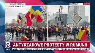 Antyrządowe protesty w Rumunii | Republika Dzień