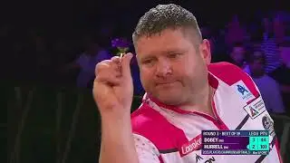 JAMES HURRELL VS CHRIS DOBEY HIGHLIGHTS 2025 LADBROKES PLAYERS CHAMPIONSHIP FINALS DARTS