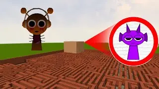 Maze Gmod All New Incredibox Sprunki Characters in Minecraft Minecraft Sprunki Maze