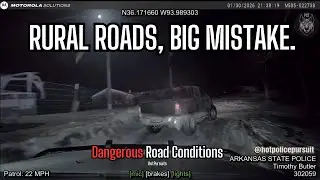 Arkansas State Police Track Silver RAM 1500 After Driver Flees Highway 412 at Night