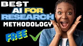 SIX BEST AI TOOLS FOR RESEARCH METHODOLOGY FREE #researchpaperwriting #ai
