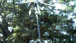 Wind Generator installation in NC, July 2010, Wind energy, 2000 watt generator