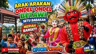 Bocil Liat Ondel, Ramai Banget!&rdquo;&ldquo;depan musium setu babakan