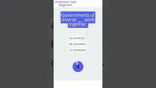 *19 Основы английской грамматики для начинающих / English Grammar Test Beginner
