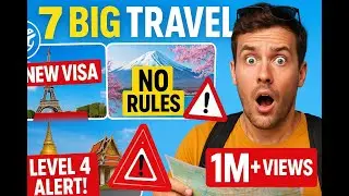 7 Big Travel Changes in 2025: Visas, Alerts & Remote Work!