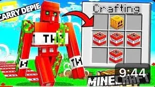 Crafting New Golems In Minecraft From EveryBlock🔥🔥... | Minecraft TikTok Hacks