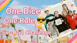 🎲 Dice Game Twist: Six Aaya = Out! Last One Wins 🏆 #aashveekiduniya 