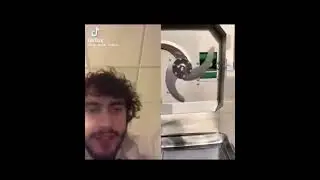 the blade is actually moving really slow