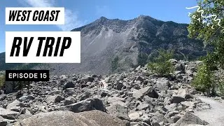 West Coast RV trip - CROWS NEST HWY and FRANK'S SLIDE