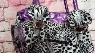 Purple Leopard Flower Handbag  $35 Pick up in Spanish Fork, Ut $45 Shipped  Order @ www.starchichan&hellip;