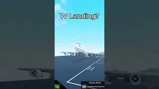 is this a good 747 landing in plane crazy? #planecrazy #747
