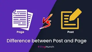 What's the difference between Post and Page