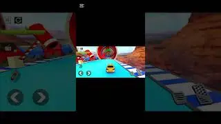 Mega Ramp Car Jump Gone Wrong 😱 Extreme Mobile Stunts short video viral game kids video viral