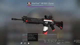 Counter strike Global Offensive : SG 553 | Cyrex (Field Tested) Skin Showcase & Gameplay