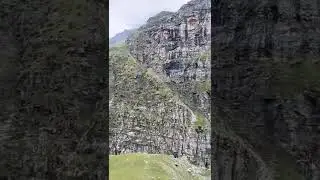 Chandertal lake road. Manali kaza road, beyong Atal Tunnel