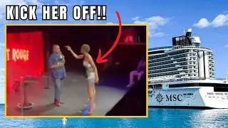 ANGRIEST Cruise Ship Passenger EVER Argues With Comedian!